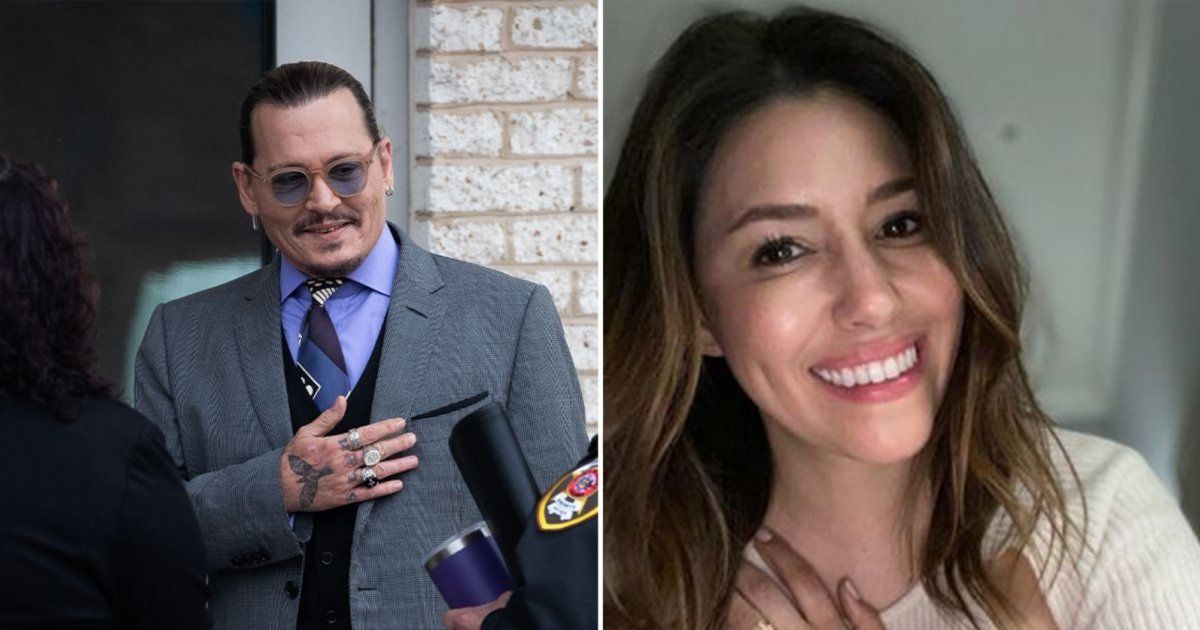 شاهد .. علاقة حب تجمع جوني ديب بمحاميته... ولقطات حميمة لهما في المحكمة تحدث جدلاً – بالفيديو