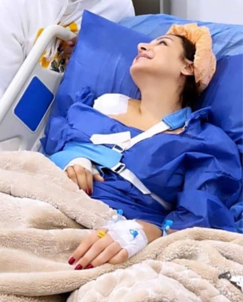 خضوع أنغام لعملية جراحية دقيقة في الكتف.. آخر تطورات حالتها الصحية