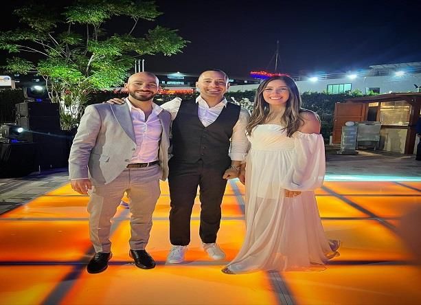 بالصور.. خطوبة الفنانة جيلان علاء والفنان عز شهوان: طلع بتاع جواز