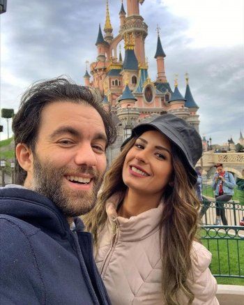 شاهد .. ريهام أيمن تحتفل بعيد زواجها من شريف رمزي بالأحضان والقبل-بالصور