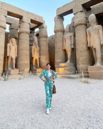 شاهد .. نسرين طافش تستمتع بوقتها في مصر.. وتنشر صور مميزة للغاية