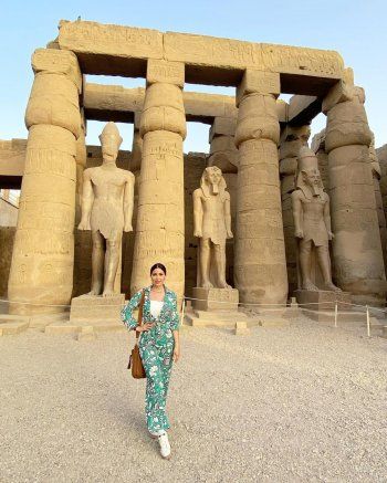 شاهد .. نسرين طافش تستمتع بوقتها في مصر.. وتنشر صور مميزة للغاية