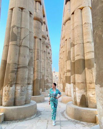 شاهد .. نسرين طافش تستمتع بوقتها في مصر.. وتنشر صور مميزة للغاية