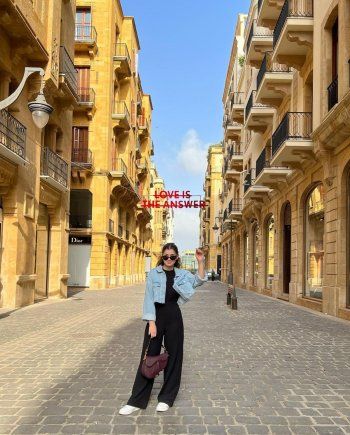 شاهد .. من بيروت..ليلى أحمد زاهر تخطف قلوب متابعيها - بالصور