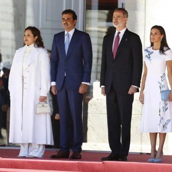 شاهد .. أول ظهور رسمي لزوجة أمير قطر الشيخة جواهر بنت حمد في إسبانيا -بالصور والفيديو