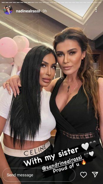 شاهد .. بالصورة - هذا ما قالته نادين الراسي عن والدها والجمهور يتفاعل