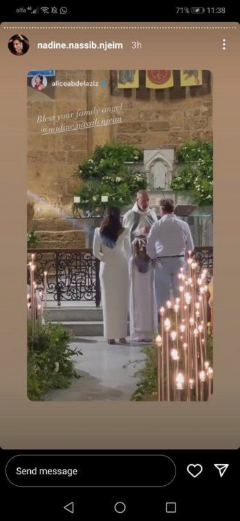 شاهد .. أول ظهور لـ نادين نسيب نجيم وطليقها معاً منذ إنفصالهما