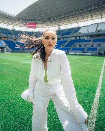 شاهد .. فهرية أفجان من ملعب "كأس العالم 2022".. وتسجل الهدف الأول