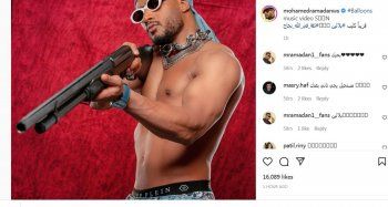 شاهد .. محمد رمضان يروج لـ كليبه الجديد "بلالين "