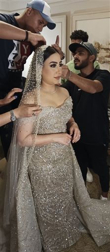 رقص و إحضان – شاهد علي حفل زفاف بوسي وهشام ربيع