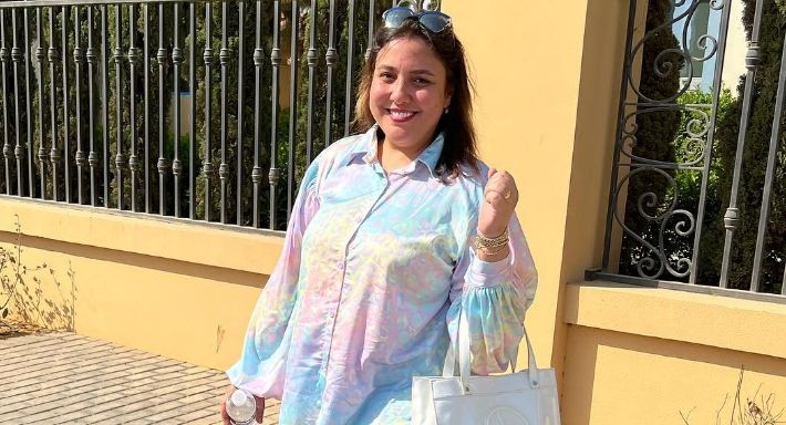 مي كساب تشكر زوجها بعد إجرائها عميلة المرارة