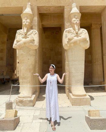 شاهد .. نسرين طافش بفستان أبيض وإطلالة حيوية.. والجمهور يتفاعل