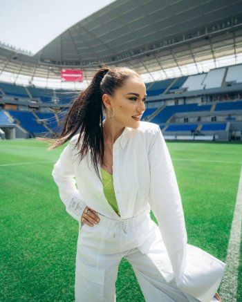 شاهد .. فهرية أفجان من ملعب "كأس العالم 2022".. وتسجل الهدف الأول