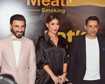 شاهد .. بالصور - يارا وملحم زين ووليد توفيق يجتمعون في هذا المكان