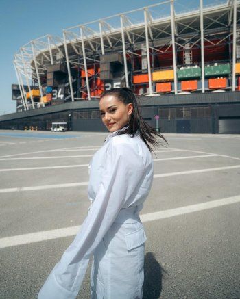 شاهد .. فهرية أفجان من ملعب "كأس العالم 2022".. وتسجل الهدف الأول