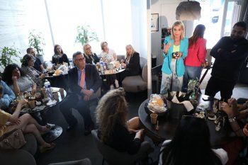 شاهد .. داليا داغر تطلق مبادرتها الجديدة من باريس بهدف دعم الإنتاج اللبناني