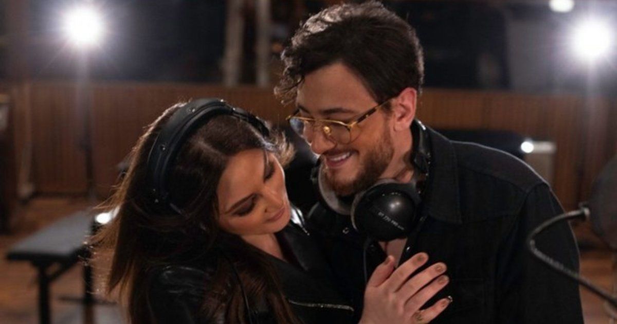 شاهد .. بالصورة- إليسا وسعد لمجرد يحتفلان بتحقيق نجاح جديد بـ"من أول دقيقة"