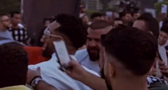 بالفيديو – ” محمد رمضان ” وسط جمهوره ملك حرفيا