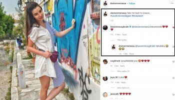 شاهد .. باسم مغنية يلبّي طلب زوجته ورومانسيتهما حديث الجمهور