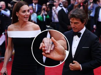 شاهد .. توم كروز يكسر القواعد الملكية.. ويضع كيت ميدلتون بموقف حرج للغاية