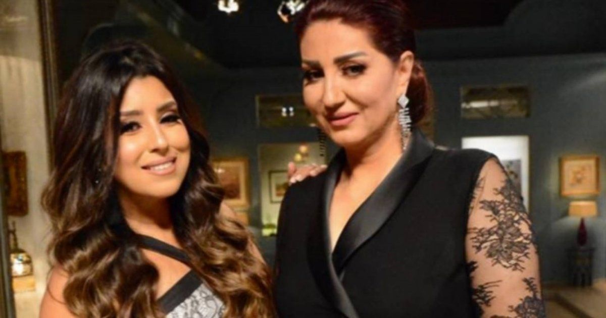 شاهد .. بالصورة- هكذا إحتفلت أيتن عامر بعيد ميلادها شقيقتها وفاء عامر