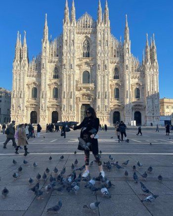 شاهد .. بالصور- هاجر أحمد تستمتع بإجازتها في إيطاليا