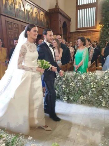 شاهد .. زفاف إبن نجيب ساويرس حديث الجمهور ببساطته.. وفستان العروس فاجأ كثر لهذا السبب! - بالصور