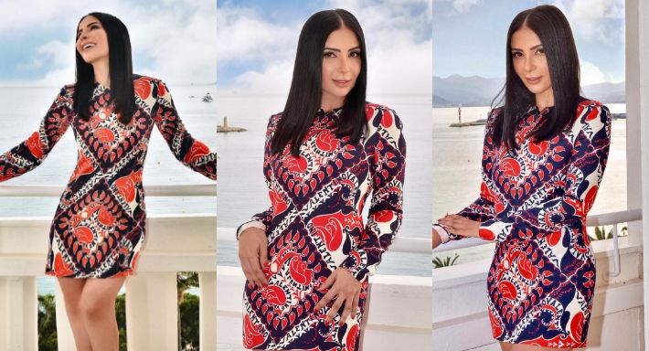 منى زكي إحلي من النجمات الخواجات في مهرجان كان – شاهد