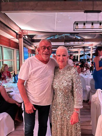 شاهد .. يسري نصرالله يلتقي هيلين ميرين في مهرجان كان