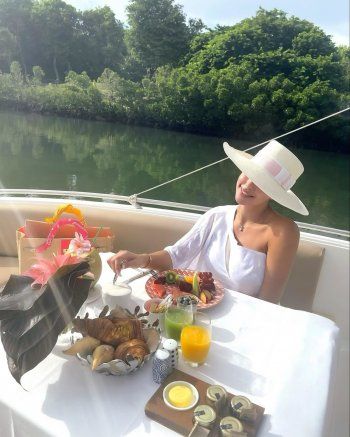 شاهد .. ياسمين صبري تقضي وقتاً ممتعاً بأجواء ساحرة.. بالصور