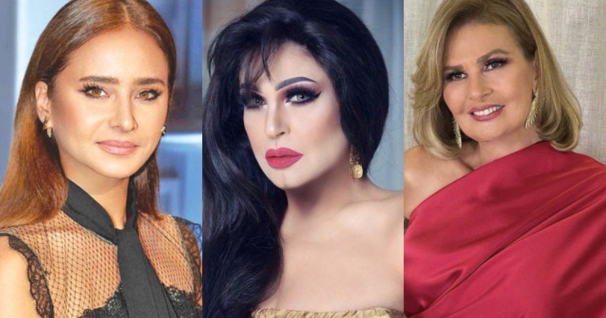 شاهد .. يسرا وفيفي عبده ونيللي كريم يرقصن في حفل زفاف ابنة مدحل العدل