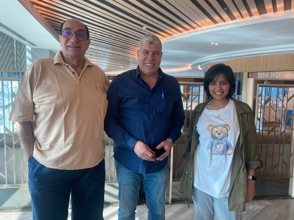 نجوم في المدرج – مايان السيد و سهر الصايغ يدعمان الاهلي