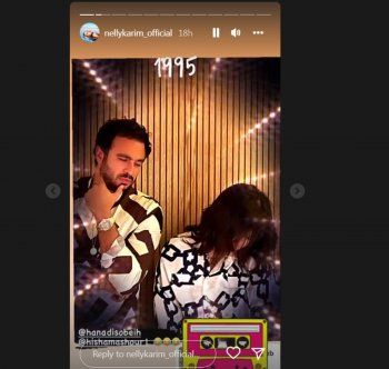 شاهد .. بالصور - هكذا إحتفلت نيللي كريم بعيد ميلاد زوجها