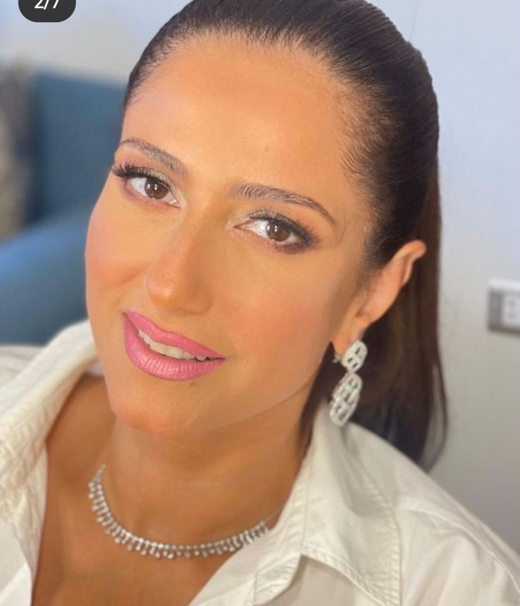 بمكياج وردي .. حنان مطاوع تتألق في احدث ظهور لها- صور