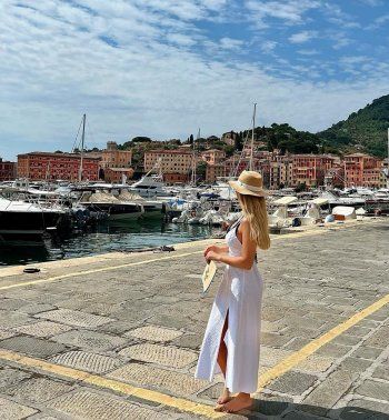 شاهد .. بالصور- ريم مصطفى تنتقل من فرنسا إلى إيطاليا