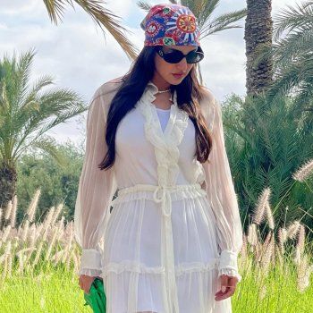 شاهد .. درة التونسية تنشر توثق زيارتها إلى مراكش بهذه الصور