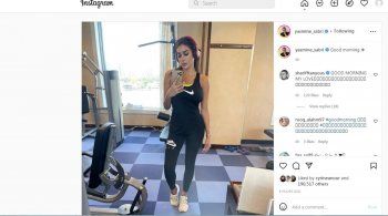 شاهد .. بالصورة - ياسمين صبري تخطف قلوب المتابعين بإطلالتها الرياضية