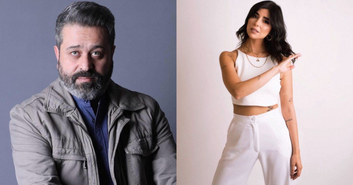 شاهد .. بالصورة- زينة مكي توجه رسالة لسامر البرقاوي بعد الإنتهاء من تصوير فيلم الهيبة