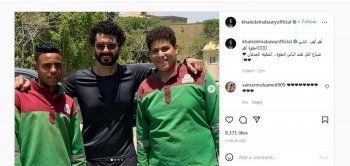 شاهد .. خالد النبوي حديث المتابعين...وهذا ما قام به مع العمال