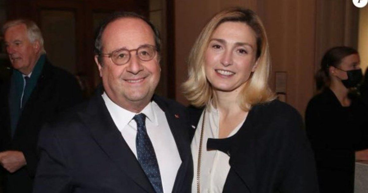 شاهد .. زواج جولي غاييه وفرانسوا هولاند بعد سنوات من العلاقات السرية