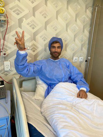 شاهد .. شادي شامل يخضع لعملية جراحية