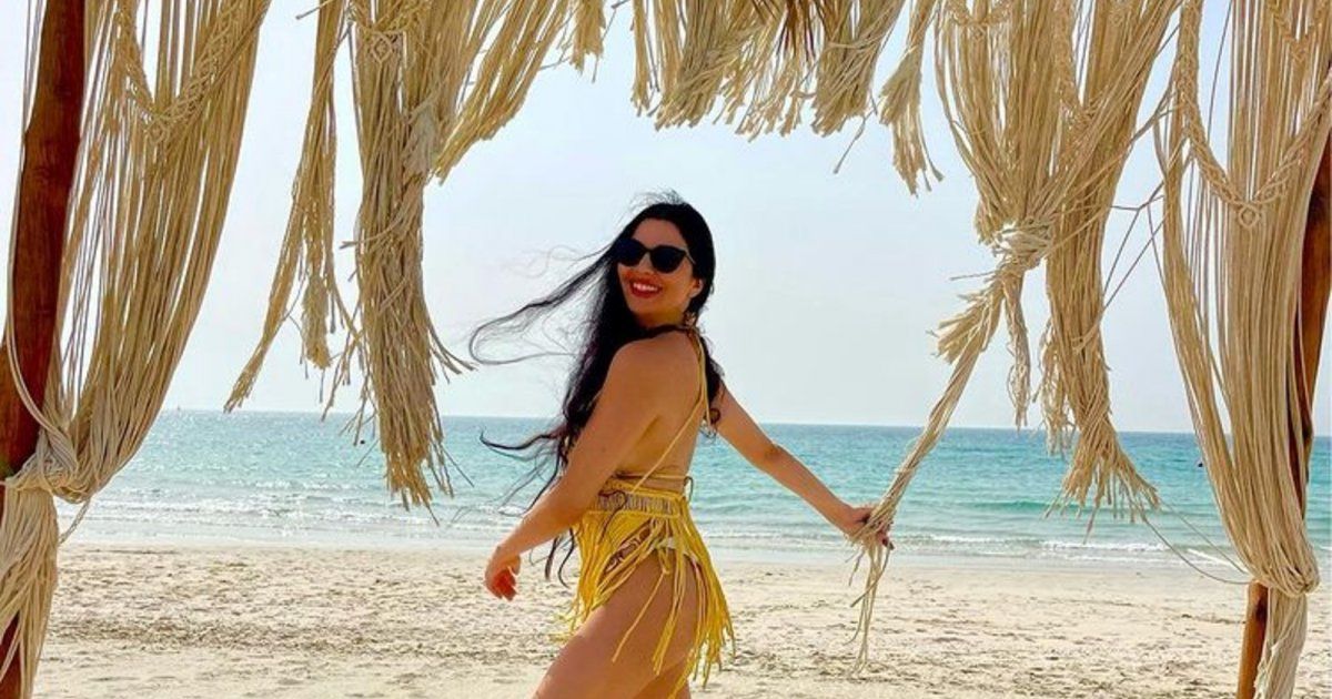 شاهد .. لاميتا فرنجية تستعرض أنوثتها بفستان مفتوح عند الخصر وتخطف قلوب المتابعين