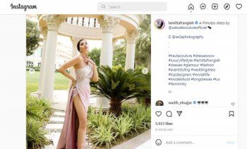 شاهد .. لاميتا فرنجية تستعرض أنوثتها بفستان مفتوح عند الخصر وتخطف قلوب المتابعين