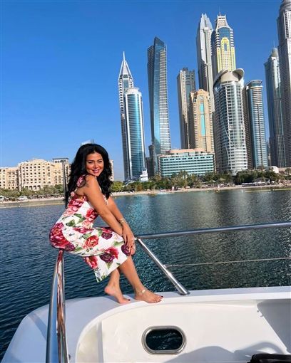 رانيا يوسف قلبت الدنيا في دبي بسبب الفستان الجديد : شاهد