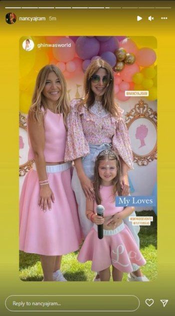 شاهد .. نانسي عجرم ترقص بعفوية واضحة برفقة إبنتها.. والجمهور يتفاعل