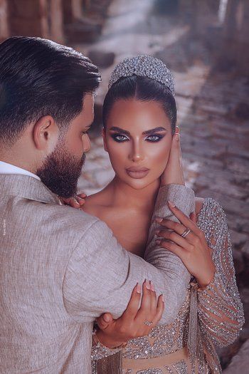 شاهد .. بالصور - الممثل اللبناني حسين فنيش يحتفل بعقد قرانه