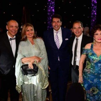 شاهد .. لبلبة ويسرا وفيفي عبده أبرز حضور حفل زفاف ابنة عصام إمام بغياب عمها عادل إمام-بالصور