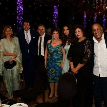 شاهد .. لبلبة ويسرا وفيفي عبده أبرز حضور حفل زفاف ابنة عصام إمام بغياب عمها عادل إمام-بالصور