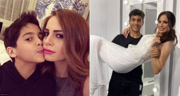 ابن امال ماهر كبر و شايل أمه بين ايده – شاهد