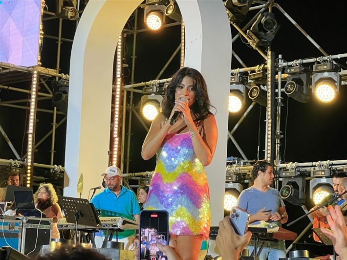 فستان روبي في العلمين جنن الشباب كلها – شاهد